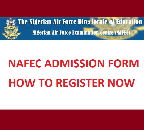 NAFEC 2023/2024 Registration Form JobsForeShore